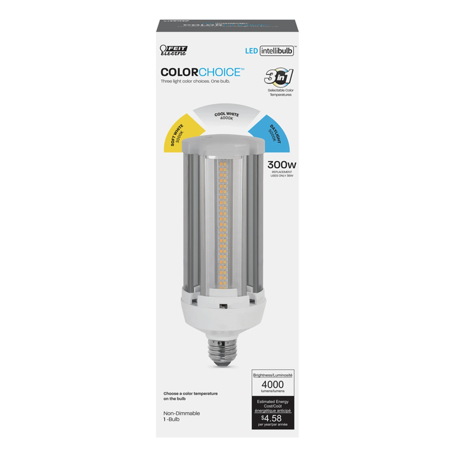 Intellibulb Cylinder E26 Led Bulb Color Changing 300 Watt Equivalence 1 Pk