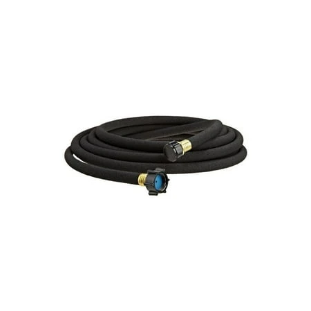 5/8" X 25' Recycled Rubber Soaker Hose Snuer025 For Efficient Watering