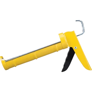 10 Oz. C100 Dripless Round Rod Caulk Gun With 5:1 Thrust Ratio