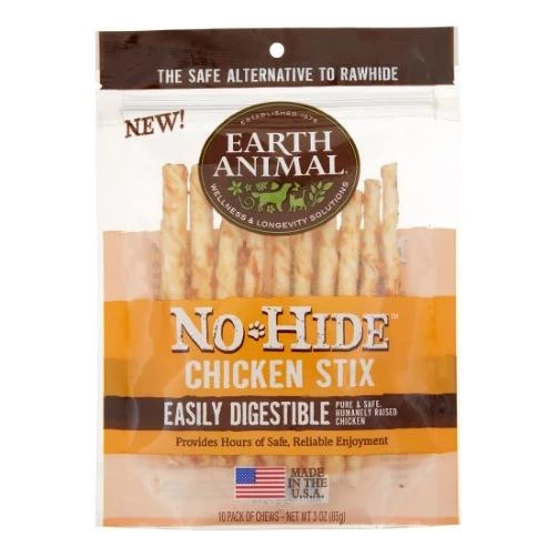 Earth Animal No Hide Chicken Small 10 pack