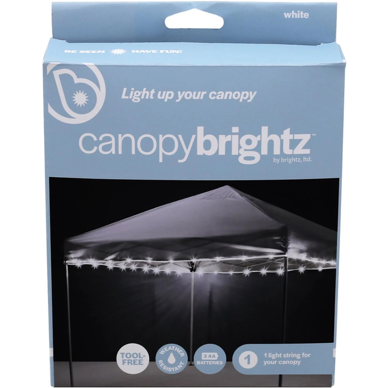 Brightz Canopy Brightz Canopy LED Light Kit Outdoor Lighting ABS Plastics 1 pk