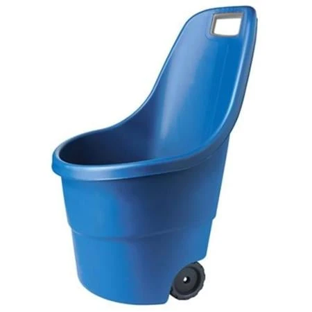 Easy Go Garden Cart - Versatile, Lightweight, Blue, 35.04 X 22.83 X 20.87 In.