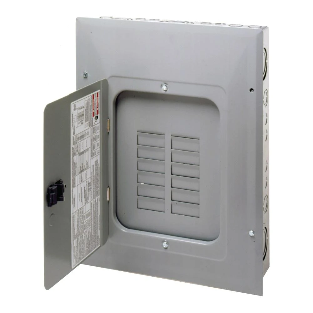 Br 200 Amp 12-space 24-circuit Indoor Main Lug Load Center With Combination Cover
