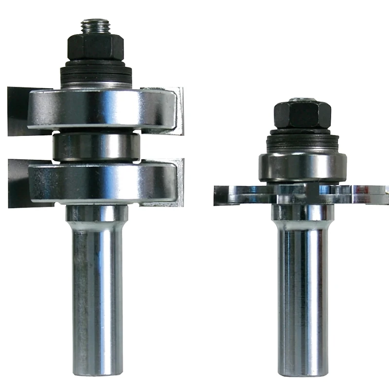 1-3/4 In. Adjustable Tongue & Groove Router Bit Set With 1/2 In. Shank