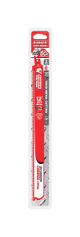 Diablo Steel Demon 12 in. Carbide Reciprocating Saw Blade 8 TPI 3 pk
