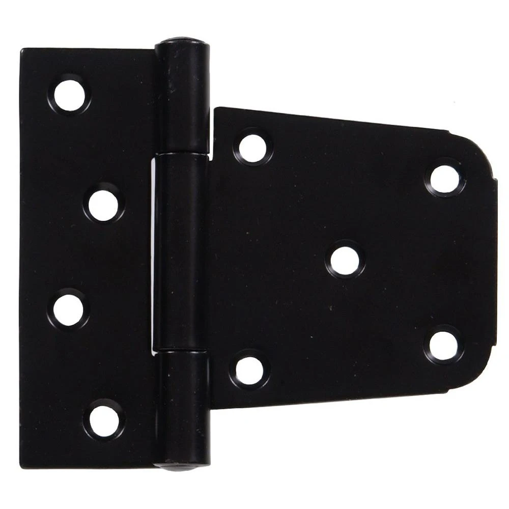 T-Hinge Heavy Black 4X4 /2X4 Hillman Door Hinges 851947 008236913583
