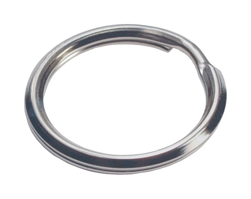 3/4 In. Diameter Tempered Steel Silver Split Rings Key Ring - Model 703510
