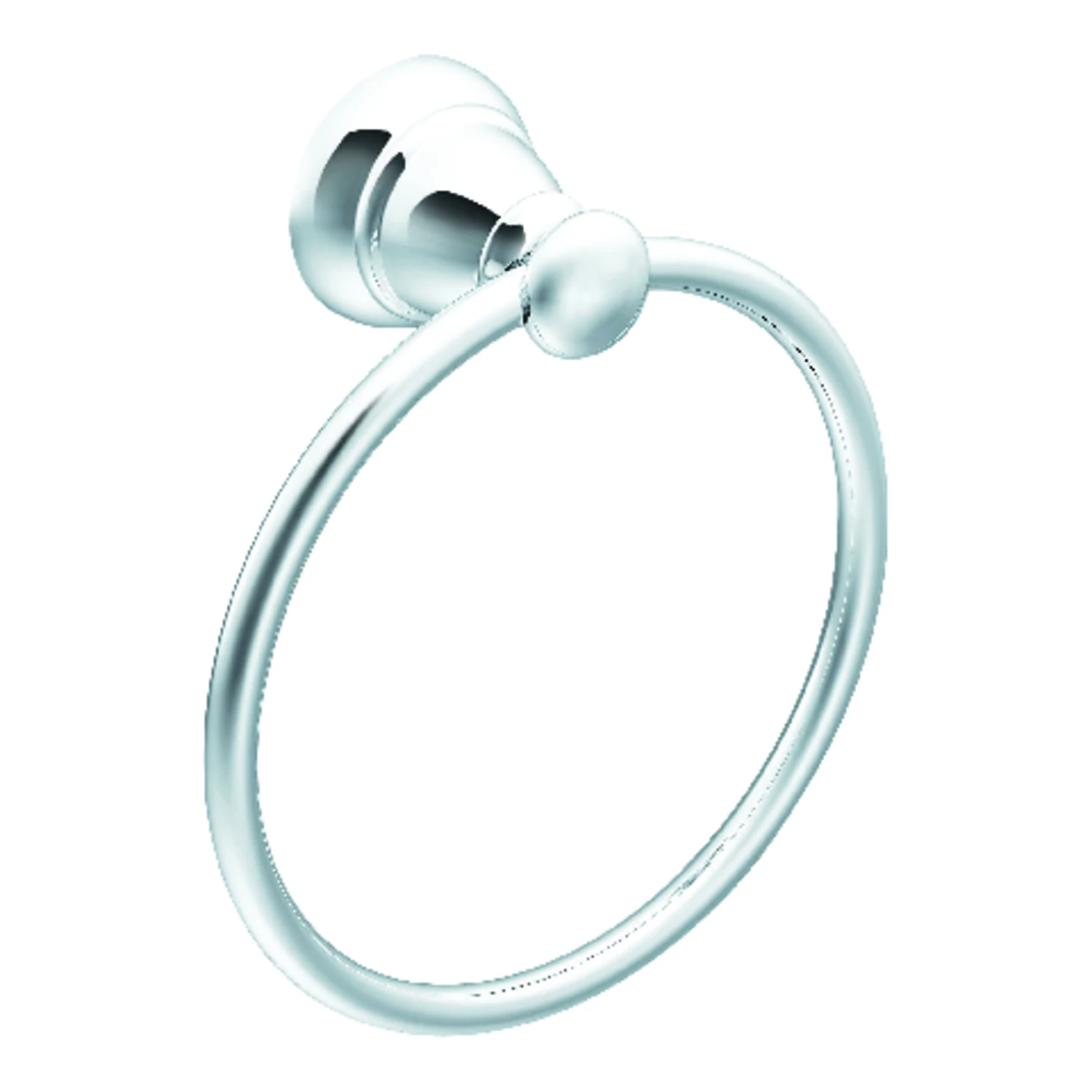Banbury 6 In. Chrome Towel Ring - Elegant Bathroom Accessory