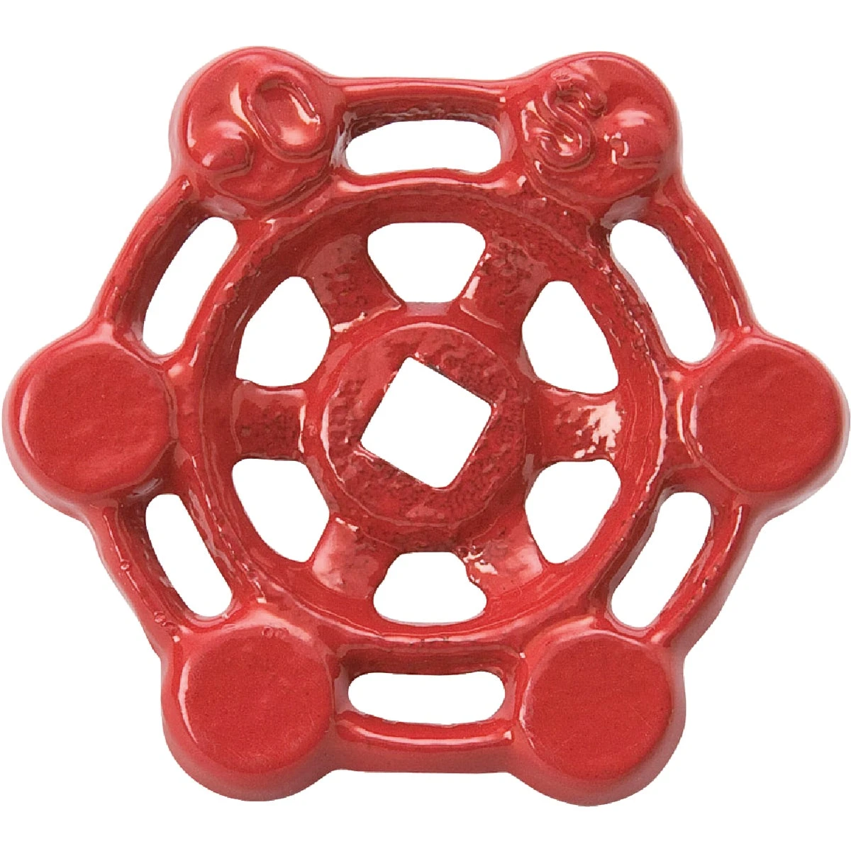 Square Stem Wheel Handle for Valves with One Inch Valve Size Fits Most Square Stem Valves