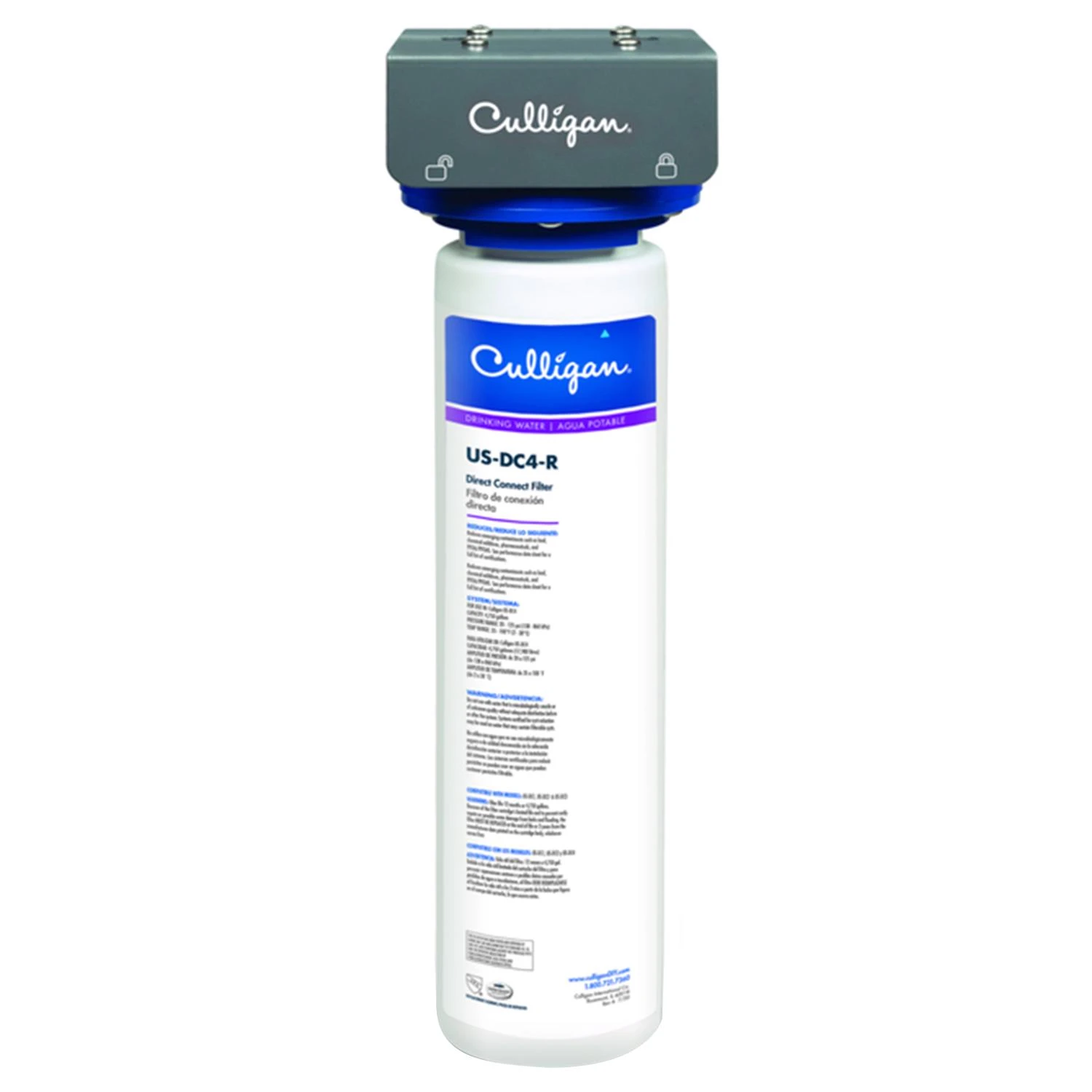 Direct Connect Under Sink Water Filter Replacement Cartridge for Easy Installation