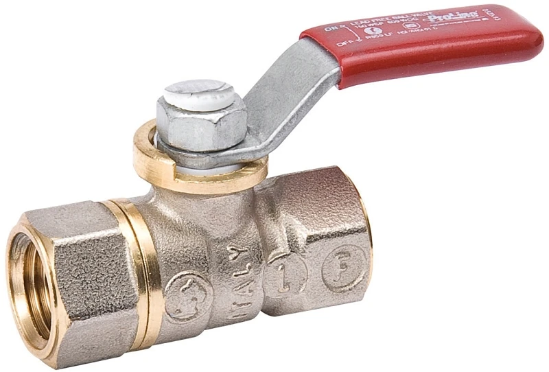 1/8 In. Fip Forged Brass Full Port Ball Valve - Model 107-000nl