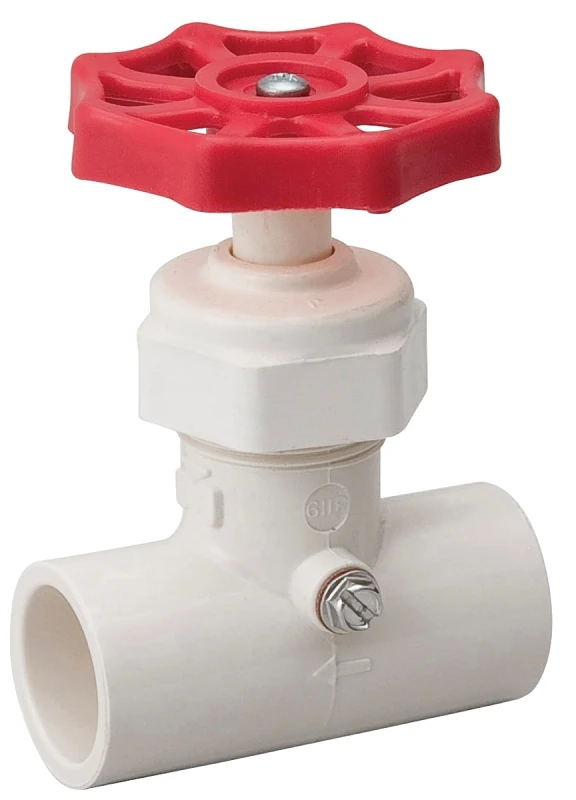 1/2 In. Cpvc Solvent-weld Stop & Waste Valve With Drain Cap