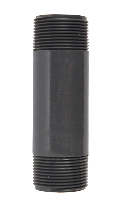 Schedule 80 PVC Pipe Nipple, 1-1/4 x 5 In.