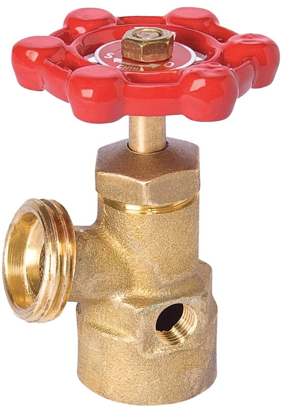 3/4 In. Fht X 3/4 In. Mht Brass Evaporative Cooler Valve With Side Tap