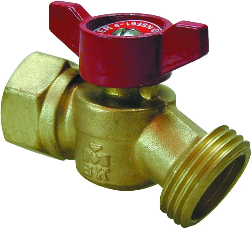 No-Kink Hose Bibb with 1/2 Inch Female Iron Pipe Thread Connection