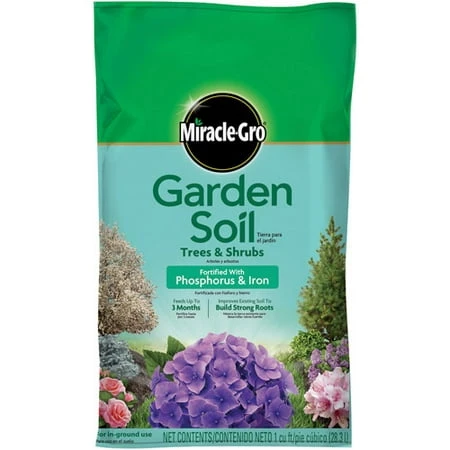 Garden Soil For Trees & Shrubs, 1 Cubic Foot Bag