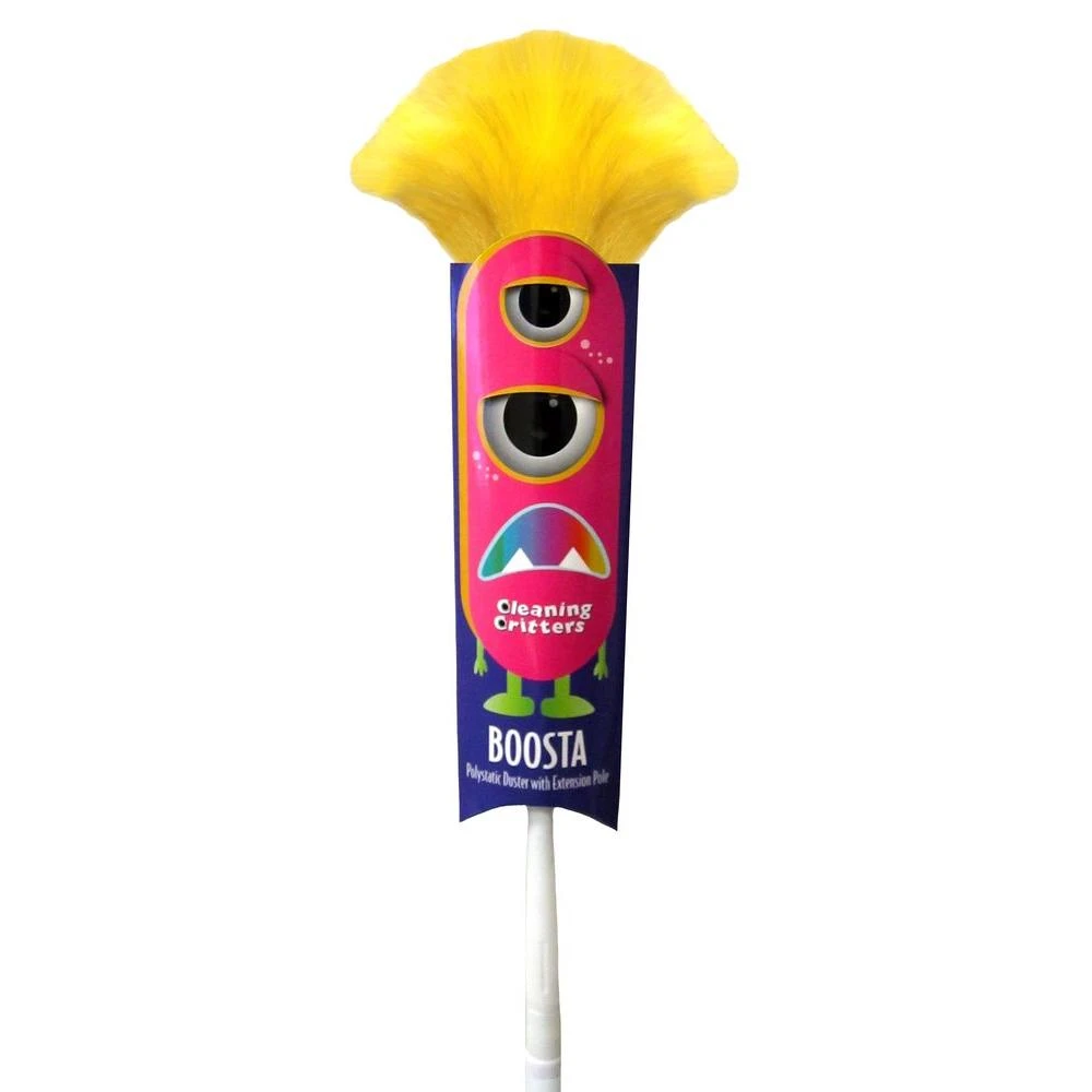 Cleaning Critters Boosta Polystatic Duster With 59" Extension Pole