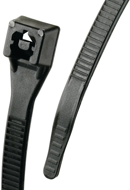 Extreme-Temperature Tie, Black, 14-In., 100-Pk.