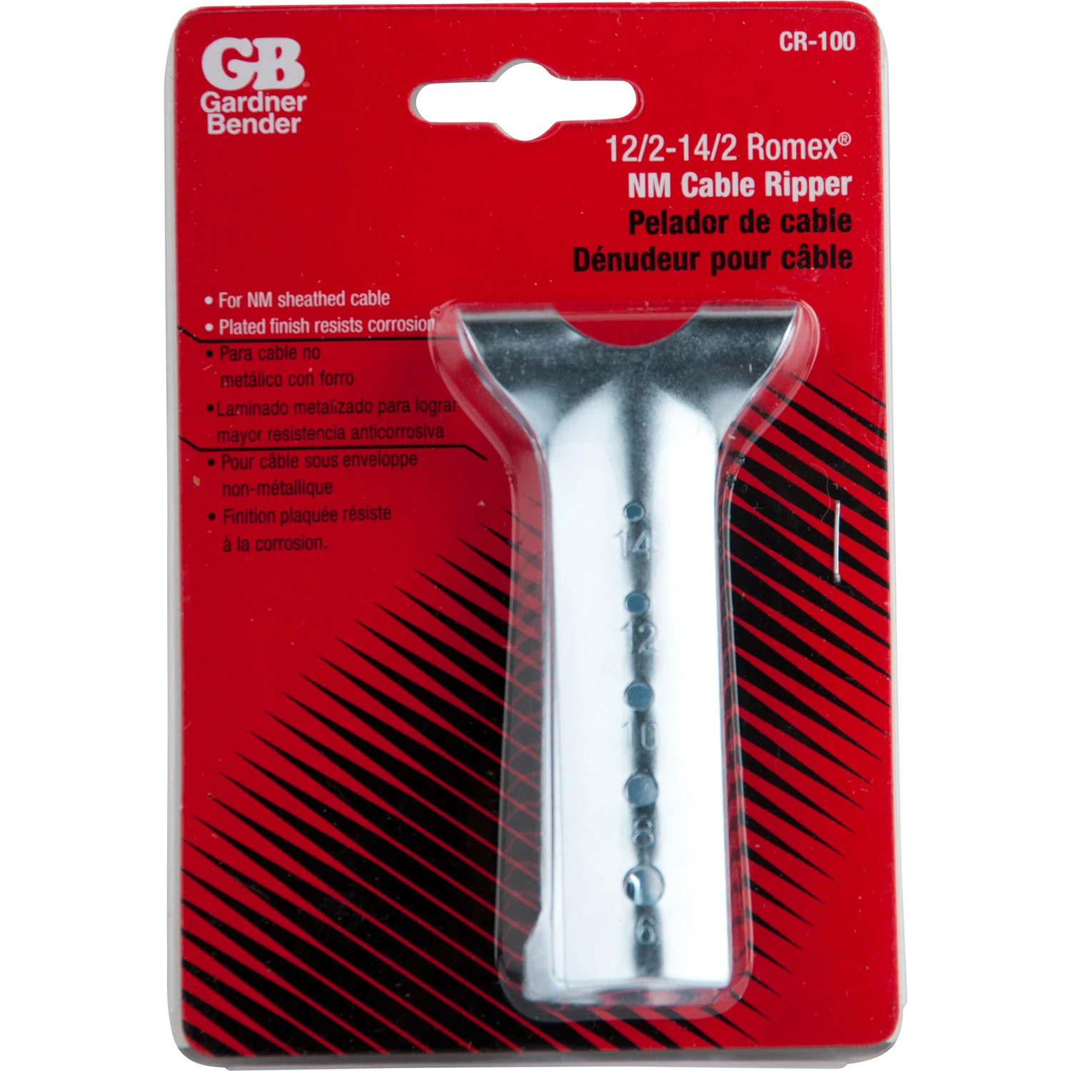 4 In. Cable Ripper For 6-14 Gauge Non-metallic Wire