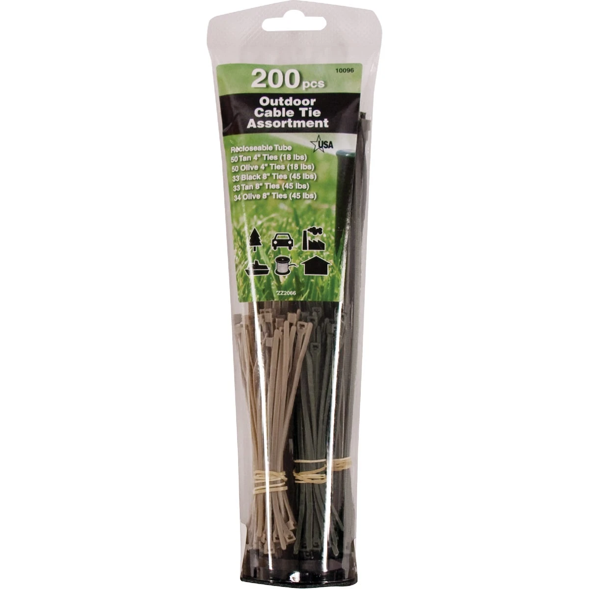 Cable Tie Tube, 200-Pk.