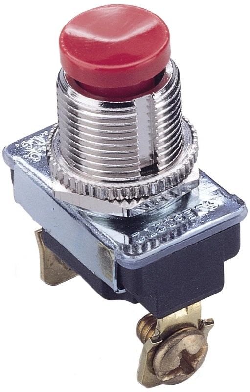 Gsw-23 Red Single Pole Momentary Push-button Switch 3a 120v Ac Ul Listed