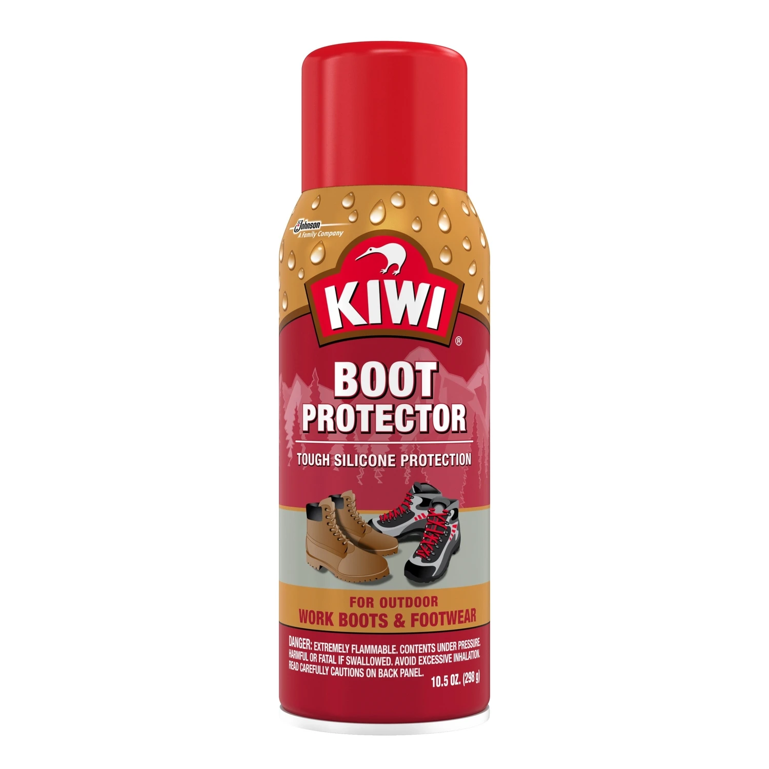 Boot Protector Waterproofing Spray, 10.5 Ounce Aerosol Can