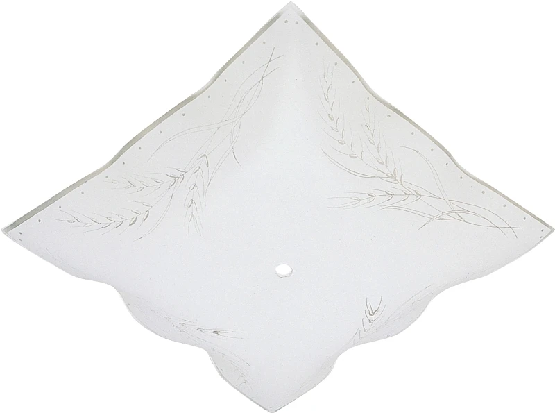 Ruffled Edge Square Diffuser, 12-In.