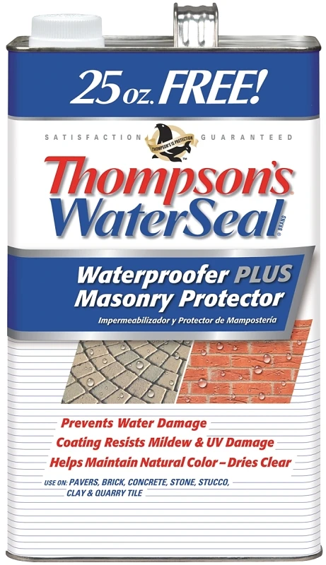 Clear Natural Masonry Waterproofer, 1.2 Gallons - Uv Resistant
