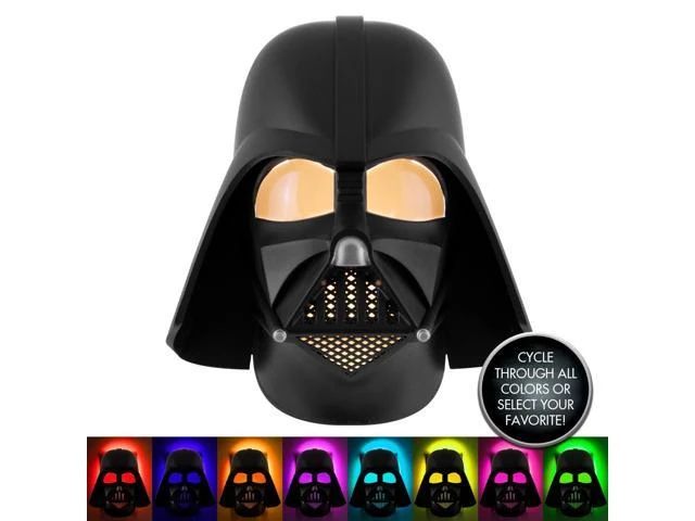 Star Wars Darth Vader Led Night Light, Color Changing, Light Sensing, Model 43428