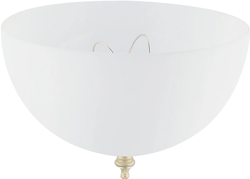 Westinghouse Dome White Acrylic Lamp Shade 1 pk