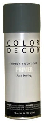 Gray Primer Spray Paint, 10 Oz. Interior/exterior Enamel