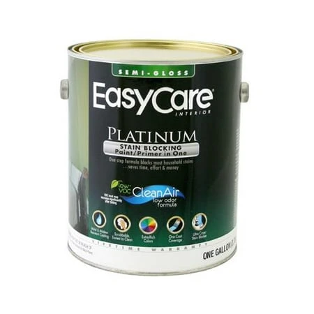 Platinum Interior Paint & Primer + Stain Blocker, Deep Base Semi-Gloss Latex, 1 Gallon
