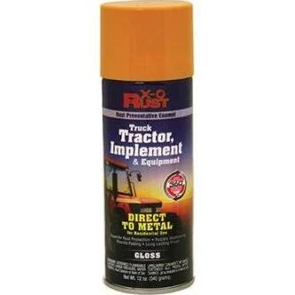 Rust-Preventative Spray Paint & Primer, Direct-to-Metal, Truck, Tractor, Implement & Equipment, Cub Cadet Yellow, 12 oz.