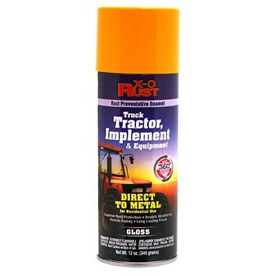 Rust-Preventative Spray Paint and Primer, Direct-to-Metal, School Bus Yellow, 12 Ounce