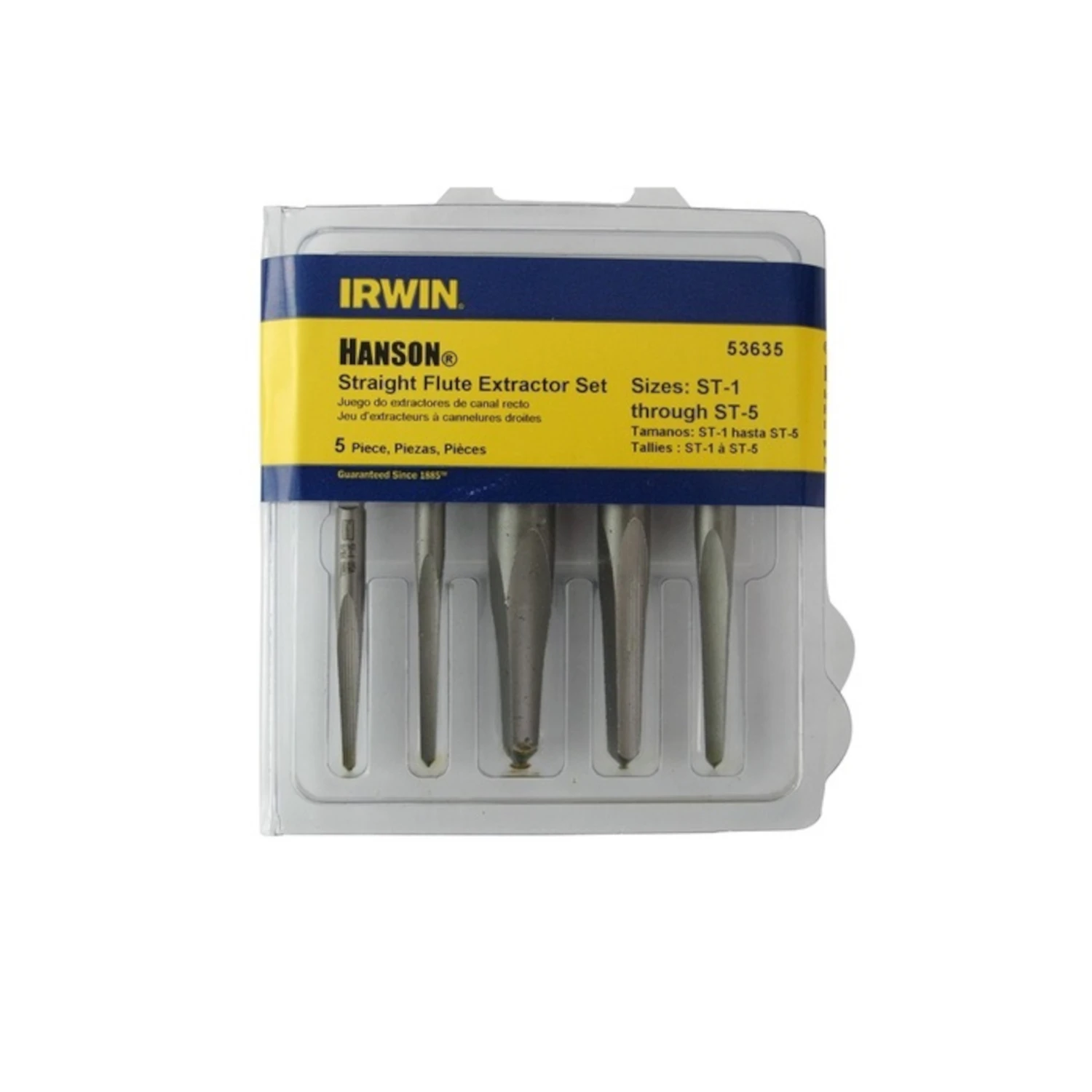 EXTRACTOR SCREW SET 5PC STRT