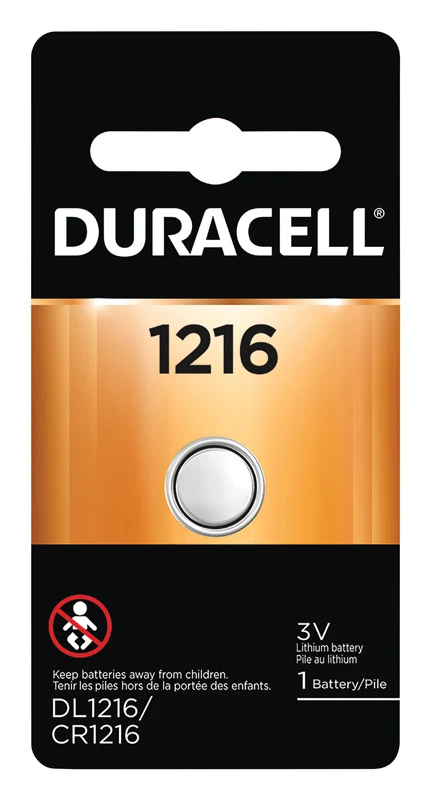 Duracell Lithium 1216 3.5 volt Medical Battery 1 pk