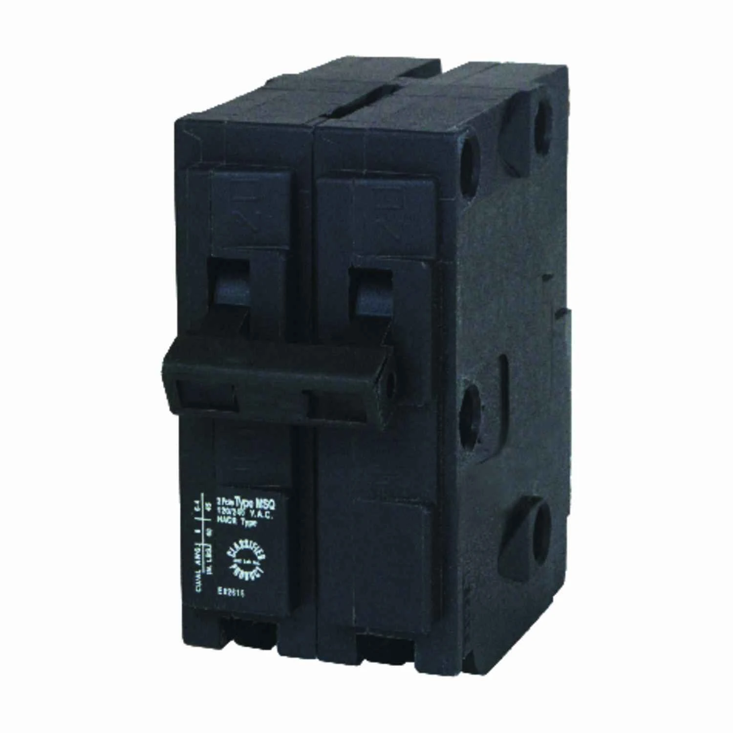 40 Amp Double-Pole Circuit Breaker for Residential Electrical Panels
