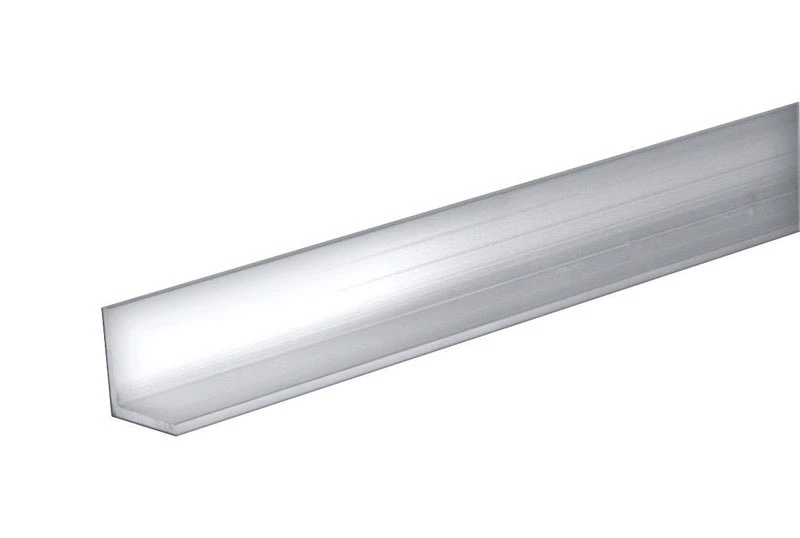 Milled 1/2 In. X 4 Ft. Aluminum Angle, 1/16 In. Thickness