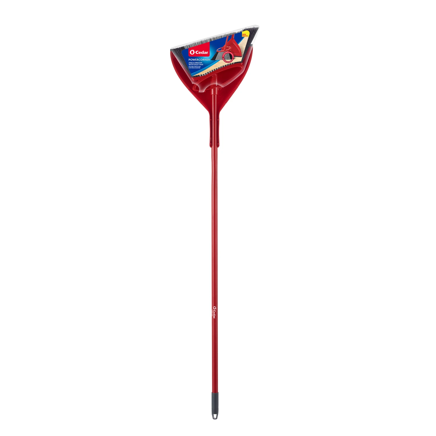 Powercorner 12 In. Soft Plastic Broom With Dustpan - Model 167420