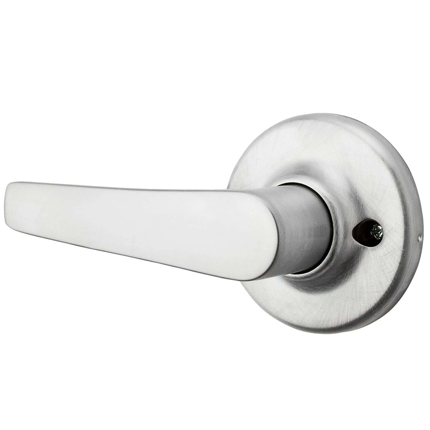 Delta Dummy Lever Lockset with Satin Chrome Finish for Door Hardware