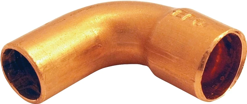 1-1/4 In. 90 Degree Close Ruff Copper Street Elbow - Model W01580d
