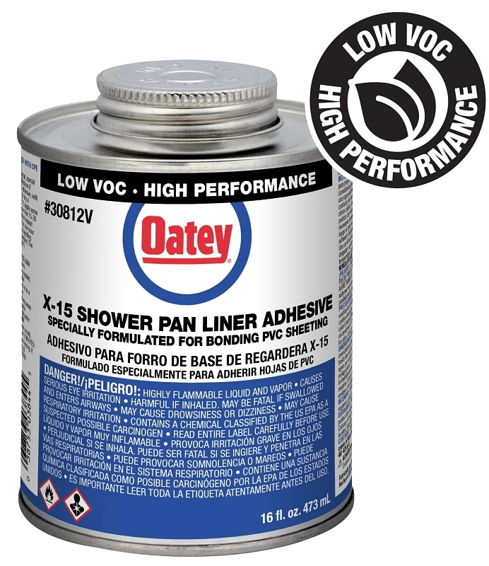 Lo-Voc X-15 PVC Solvent, 16 oz.