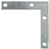 Corner Brace, Zinc, 3 In.