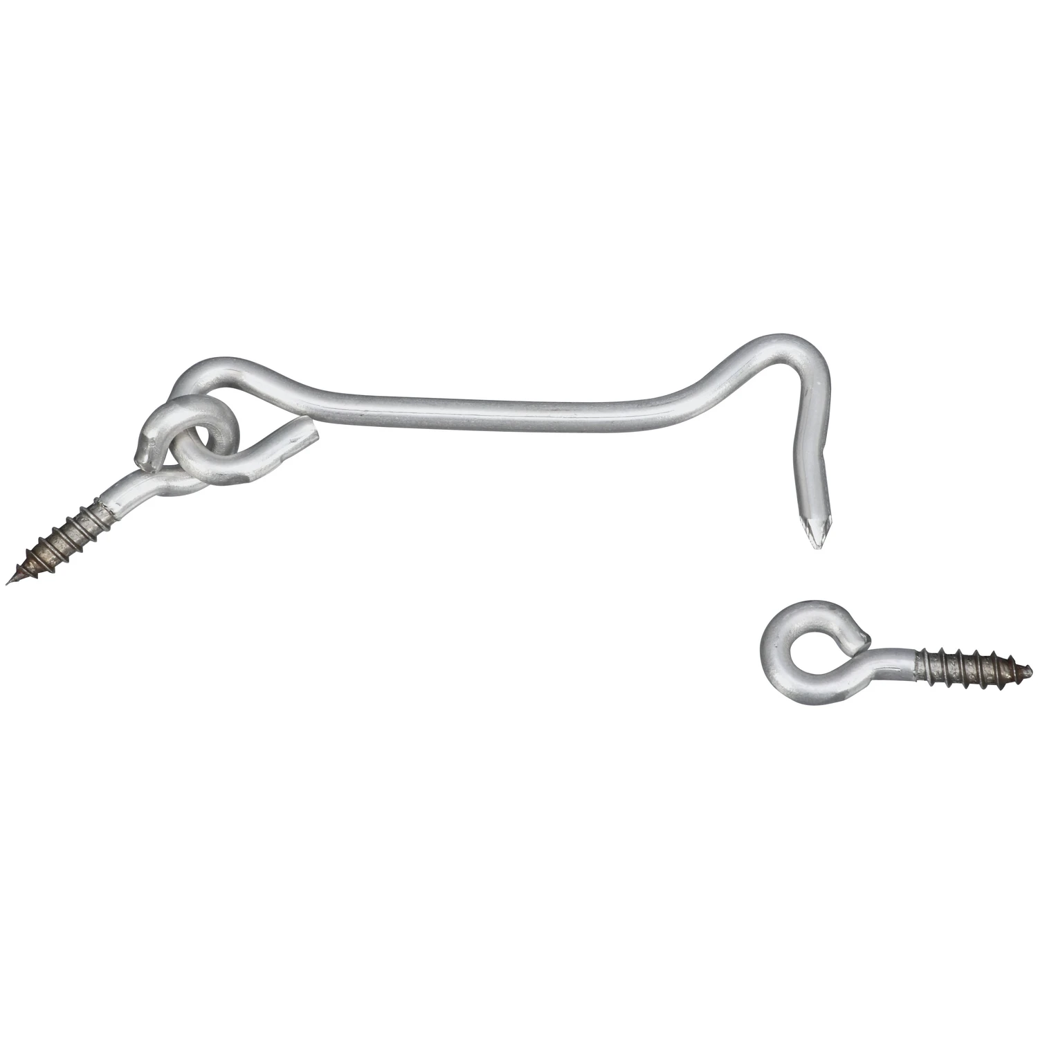 Hook & Eye, Stainless Steel, 4 In.
