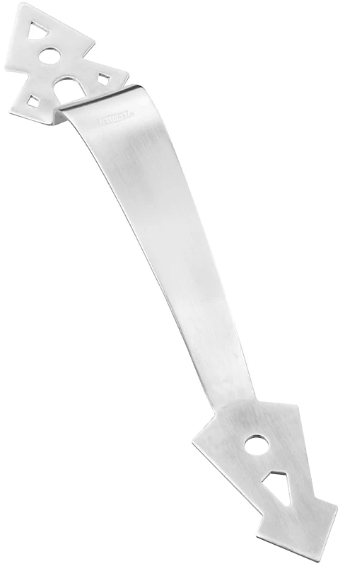 Ornamental Stainless Steel Gate Pull Handle, 11 Inches Long