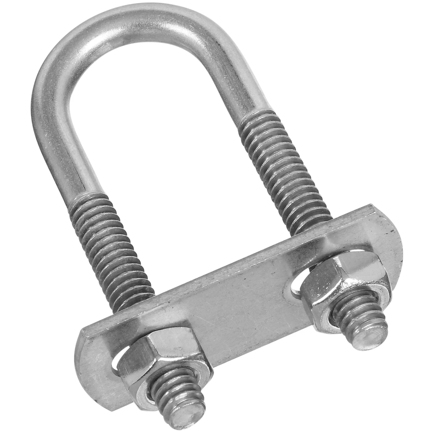 U-Bolt, Stainless Steel, 1/4 x 3/4 x 2-1/2 In.