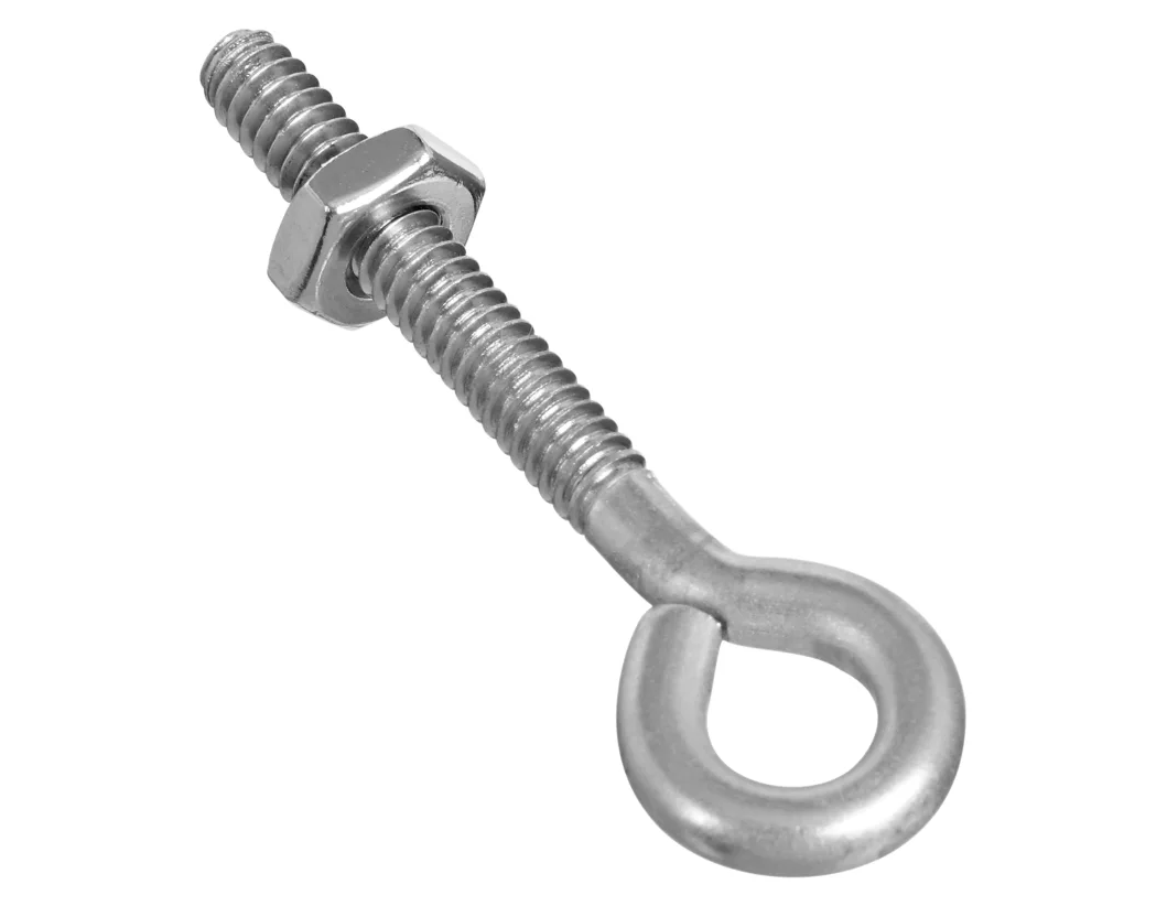 3/16 In. X 2 In. Stainless Steel Eye Bolt With Hex Nut