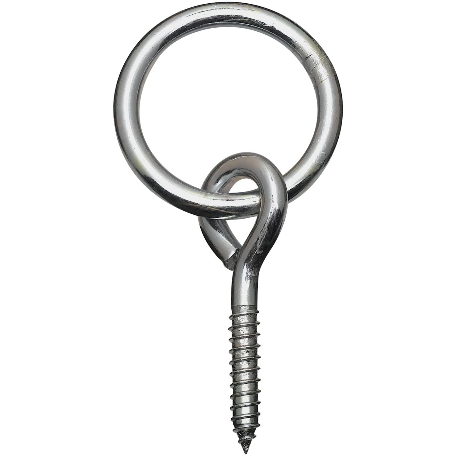 Hitching Ring, Zinc, 5/16 x 3-1/4 In.