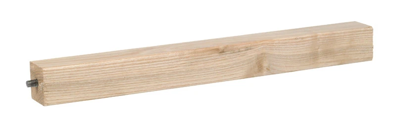 Stylish 15-1/4 In. Ash Wood Parsons Table Leg