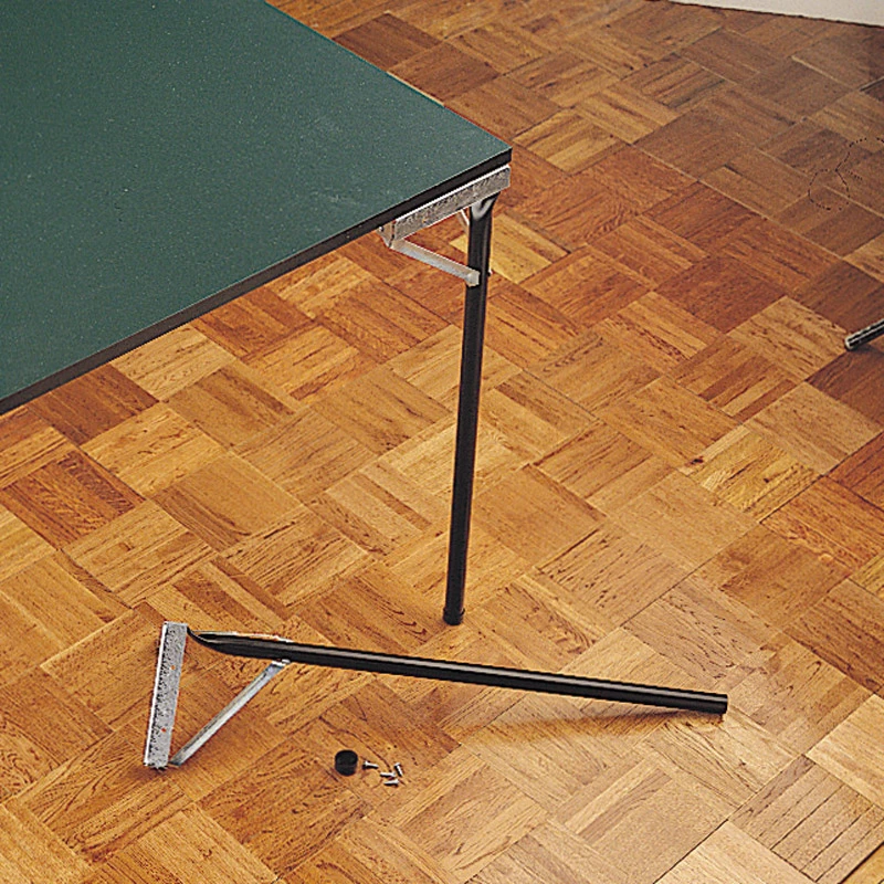 Folding Game Table Legs, Black, 4-Pack
